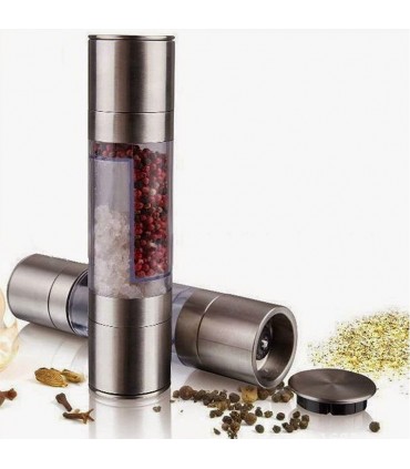 Сол и Пипер комбинира удобството на 1 мелница за 2 подправки