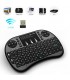 Безжични клавиатура с тъчпад I8, мини, черна