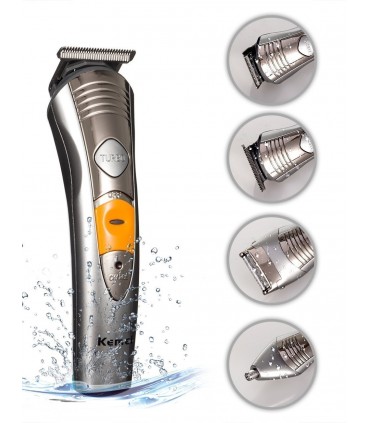 Безжична машинка за подстригване с 4 функции + турбо режим