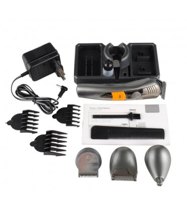 Безжична машинка за подстригване с 4 функции + турбо режим