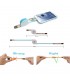 USB кабел 2в1 за адроид смартфони и Iphone, телескопичен