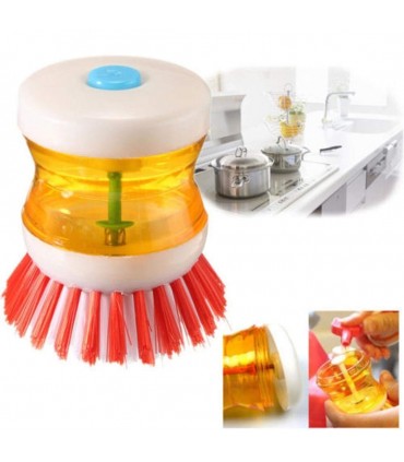 Домакинска четка за миене с контейнер за препарат