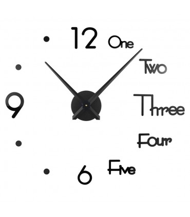 Стикер стенен часовник - модел 4246