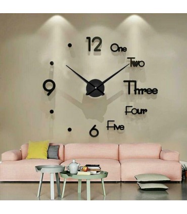 Стикер стенен часовник - модел 4246