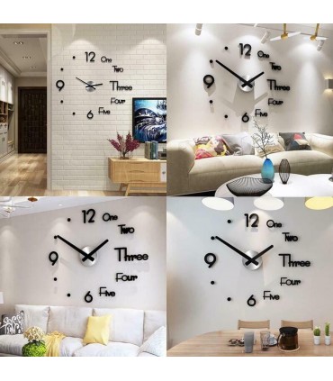 Стикер стенен часовник - модел 4246