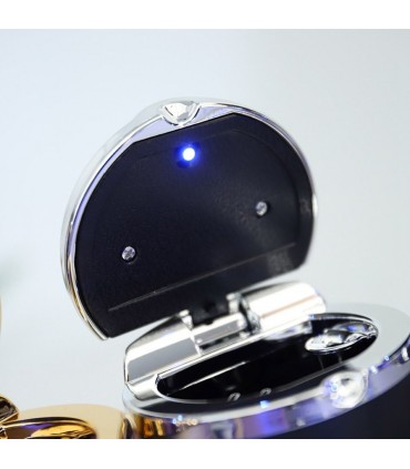 Универсален пепелник за кола с LED осветление 2 в 1