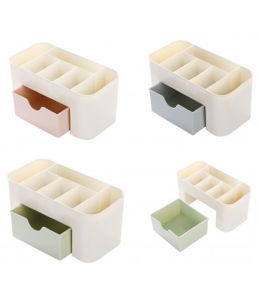 Пластмасов органайзер за гримове с мини чекмедже - модел 2009