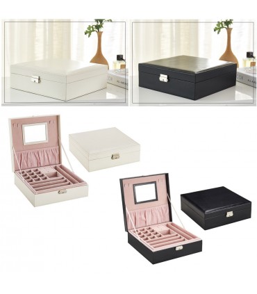 Луксозна кутия за бижута с огледало и много отделения - модел 2010