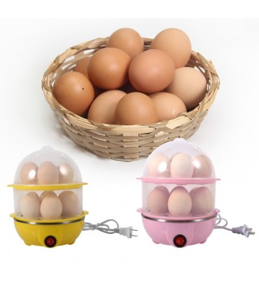 Яйцеварка за едновременно варене на 7 или 14 яйца