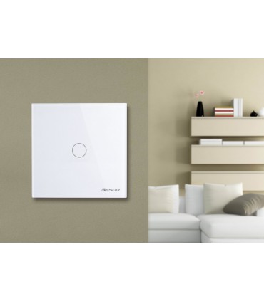 Единичен, Двоен или Троен сензорен ключ за осветление  с дистанционно управление