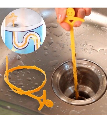 ДЪЛГО ПРИСПОСОБЛЕНИЕ ЗА ОТПУШВАНЕ НА КАНАЛИ