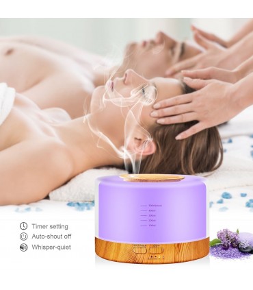 Арома Дифузер за етерични масла с цветотерапия