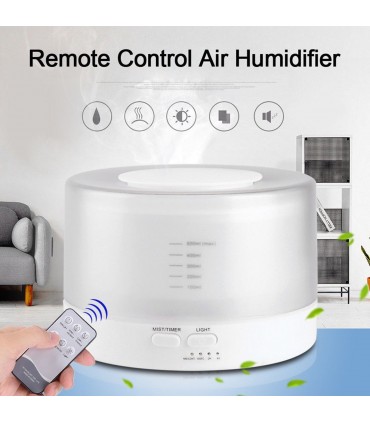 Арома Дифузер за етерични масла с цветотерапия