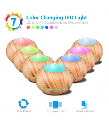 Ултразвуков дифузер за ароматерапия - 400мл.