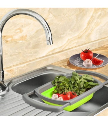 Сгъваем правоъгълен гевгир с дръжки