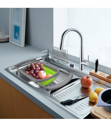 Сгъваем правоъгълен гевгир с дръжки