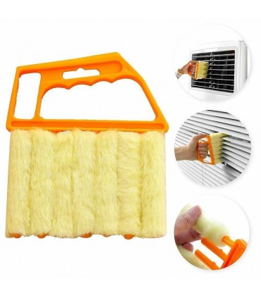 Практична четка за почистване на щори и други трудно достъпни места