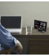 Настолен часовник с голям дисплей, цветна метеорологична станция