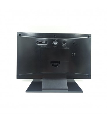 Настолен часовник с голям дисплей, цветна метеорологична станция