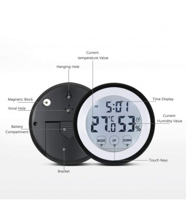 МИНИ, МАГНИТЕН ЧАСОВНИК ЗА ХЛАДИЛНИК