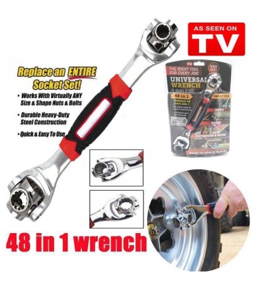 Tiger Wrench 48 в 1 Универсален звездогаечен ключ