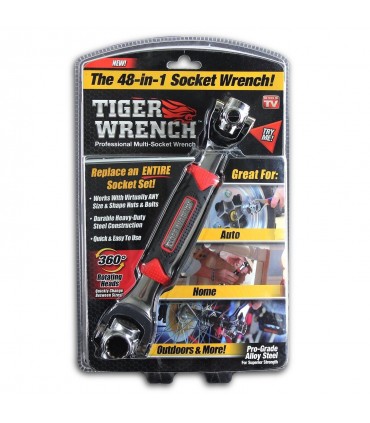 Tiger Wrench 48 в 1 Универсален звездогаечен ключ