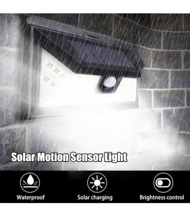 Мощна соларна индукционна лампа с 32 диода