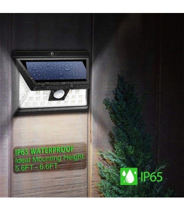 Мощна соларна индукционна лампа с 32 диода