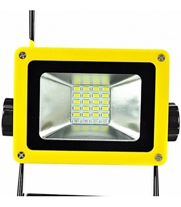Преносим акумулаторен LED прожектор 100w, модел 204
