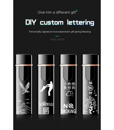 Слим USB запалка с тъч скрийн - модел 752