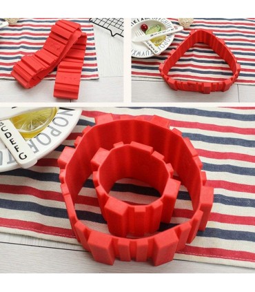 Гъвкава силиконова форма от 4 части