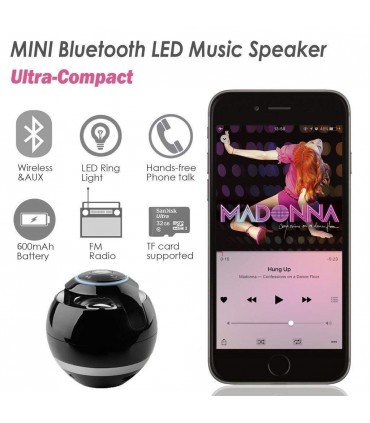 Безжична мини тонколонка топка, модел 175