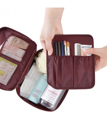 Козметична чанта, несесер за пътуване с практично разпределение