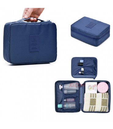 Козметична чанта, несесер за пътуване с практично разпределение