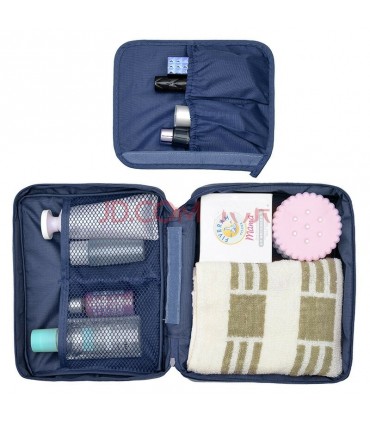 Козметична чанта, несесер за пътуване с практично разпределение