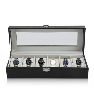Класическа кутия за 6 бр. часовници