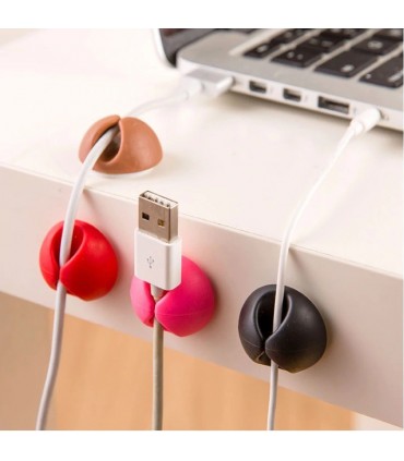 ДЪРЖАЧ ЗА КАБЕЛИ КОМПЛЕКТ ОТ 4 БР.