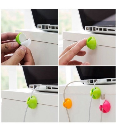 ДЪРЖАЧ ЗА КАБЕЛИ КОМПЛЕКТ ОТ 4 БР.