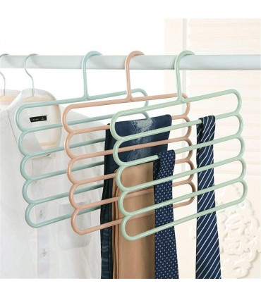 Мултифункционална пластмасова закачалка за панталони