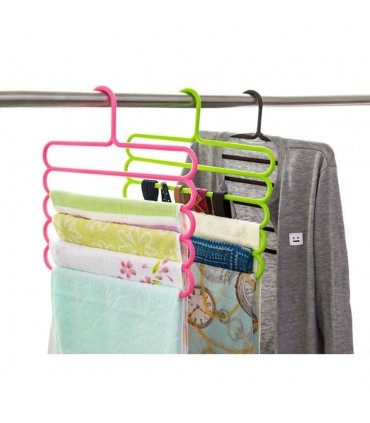 Мултифункционална пластмасова закачалка за панталони