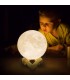 3D НОЩНА ЛАМПА С ФОРМА НА ЛУНА