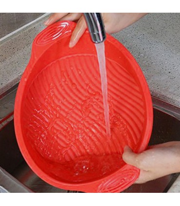 Кръгла силиконова форма за печене и замразяване