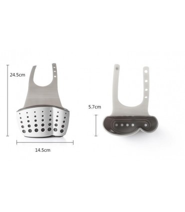 Sink Sider Кухненска поставка за мивка с регулируема дължина