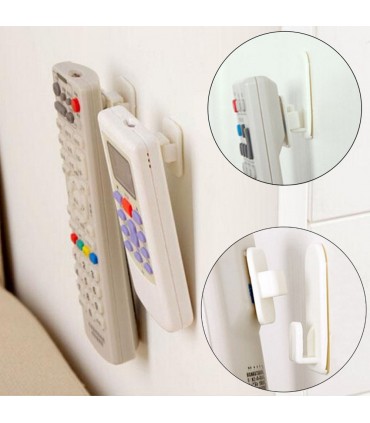 Комплект от 2бр. държачи за дистанционно, самозалепващи