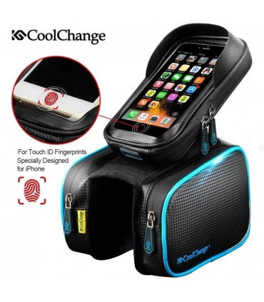 Чантичка за телефон за велосипед със странични джобове