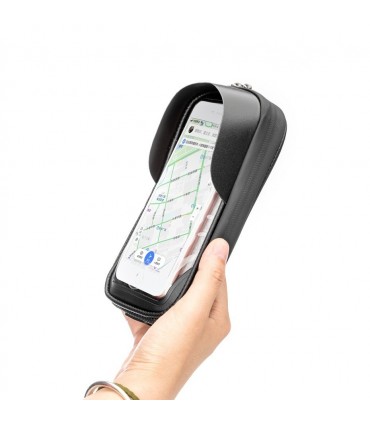 Чантичка за телефон за велосипед със странични джобове