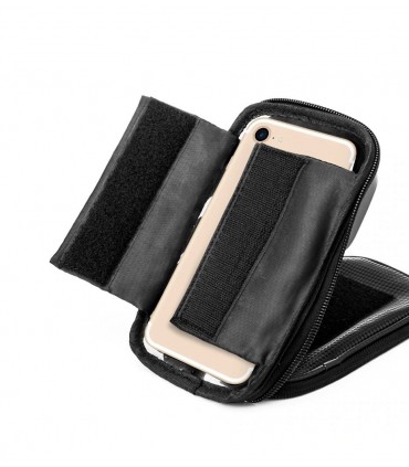 Чантичка за телефон за велосипед със странични джобове