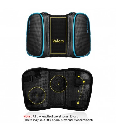 Чантичка за телефон за велосипед със странични джобове