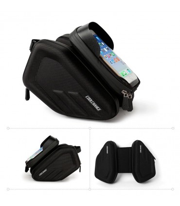 Чанта за рамката на колело с джоб за смартфони от 4.7 до 6.2"