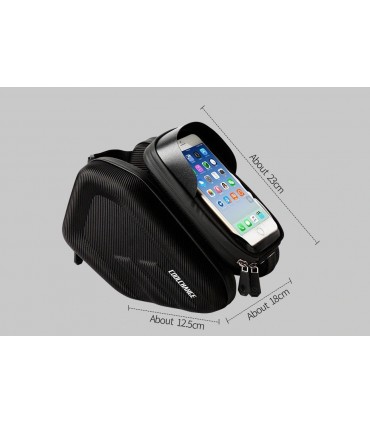 Чанта за рамката на колело с джоб за смартфони от 4.7 до 6.2"